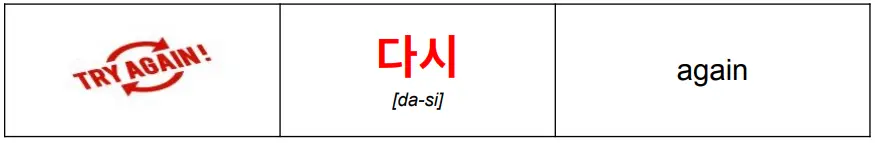 korean_word_다시_meaning_again